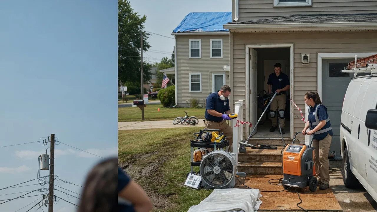 Water Damage Repair in Hobbs, IN near me